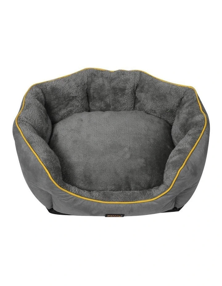 Small Electric Pet Heater Bed in Grey