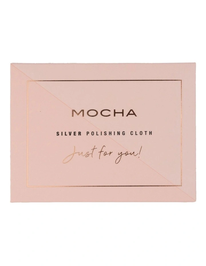 Silver Polishing Cloth in Pink