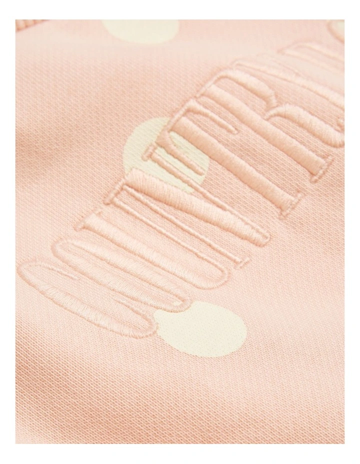 Verified Australian Cotton Heritage Sweat Top in Multi Spot
