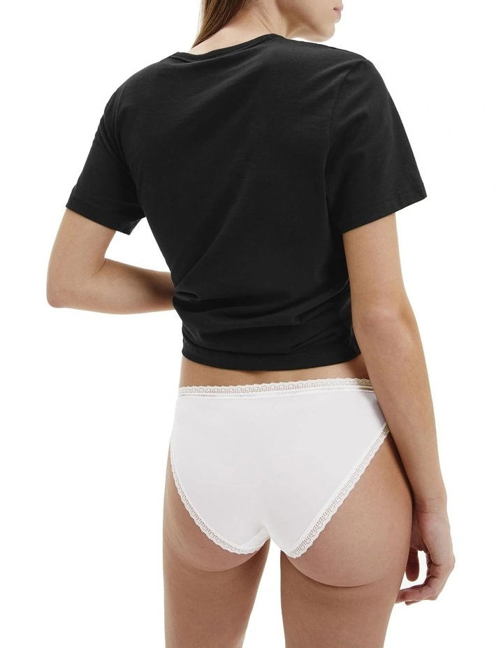 Bottom's Up Refresh Bikini in White