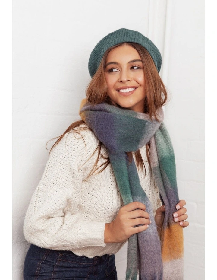 Stevie Beret in Green