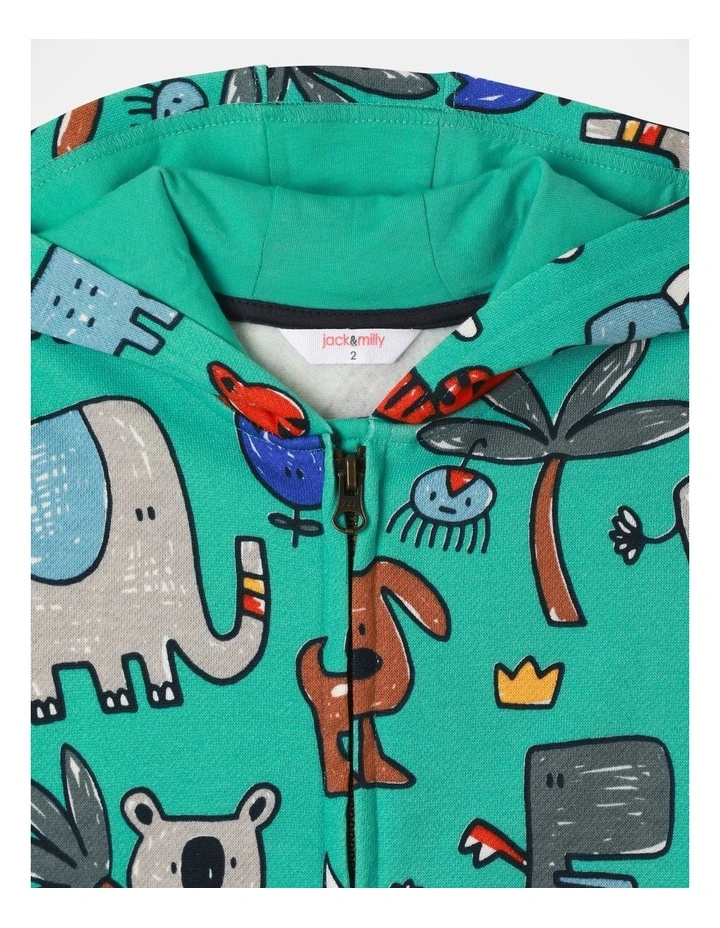 Eddie Hoodie in Green