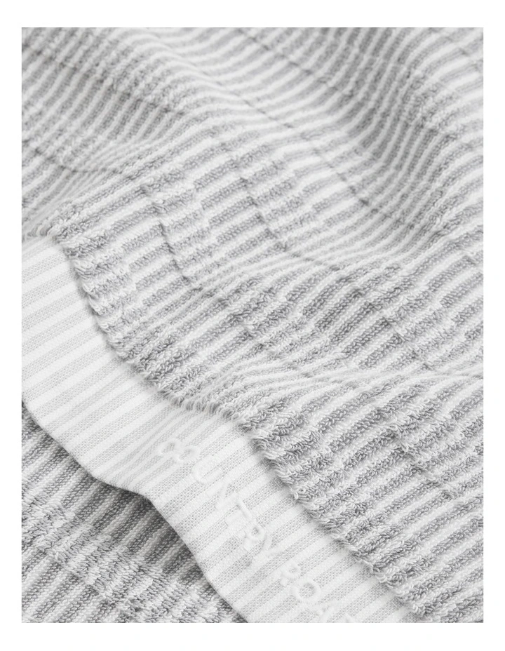 Pippa Australian Cotton Bath Sheet in Pale Grey