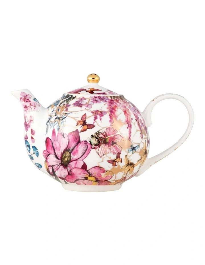 Enchantment Teapot With Infuser 1LGiftBoxed in White