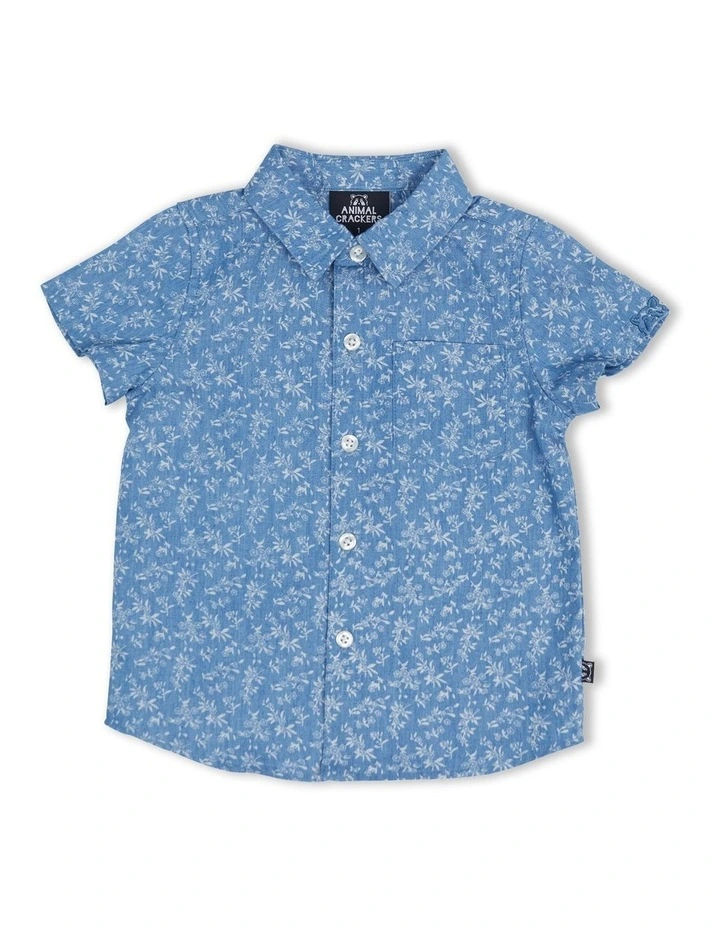 Dawn Shirt (Sizes 0-3) in Blue