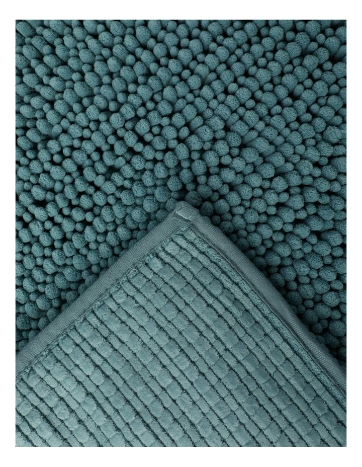 Norfolk Super Soft Microfibre Bath Mat in Sea Pine