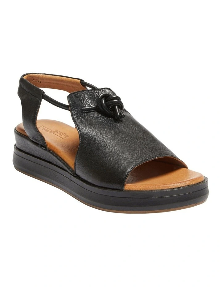 Deja Sandals in Black Glove