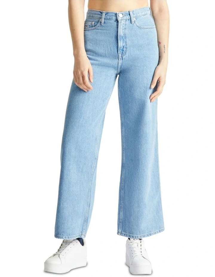 Claire Wide Jeans in Blue