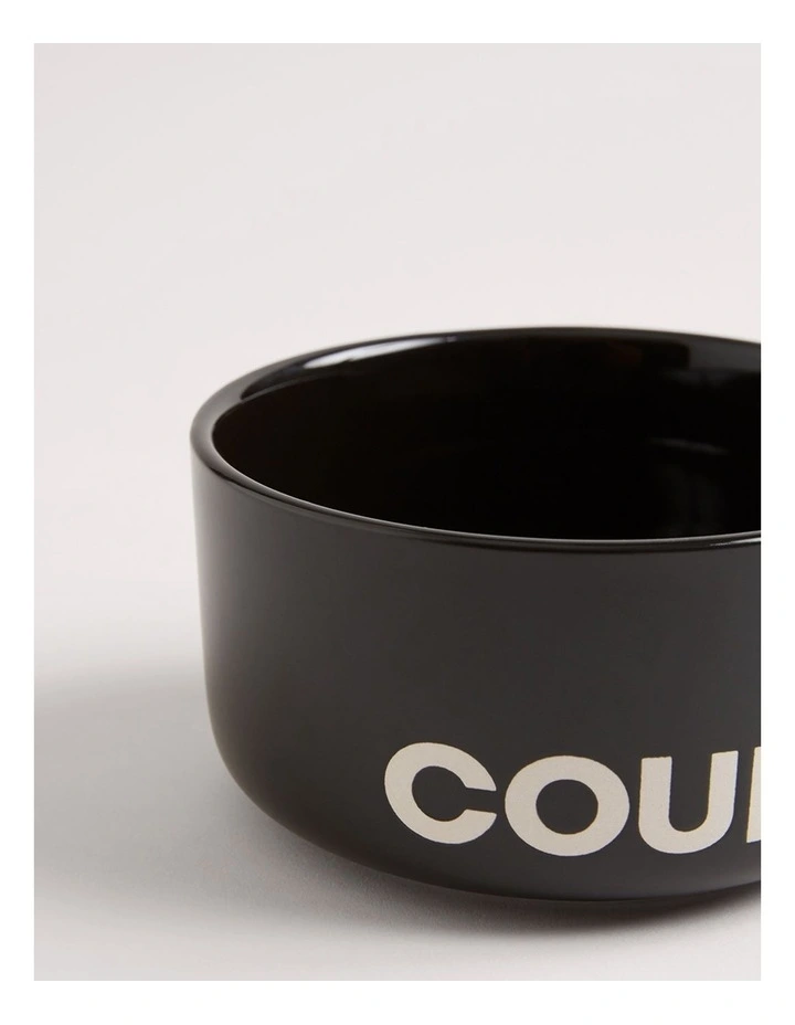 Demm Breakfast Bowl in Black