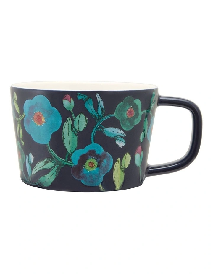 Bloom Mug 400ml in Navy