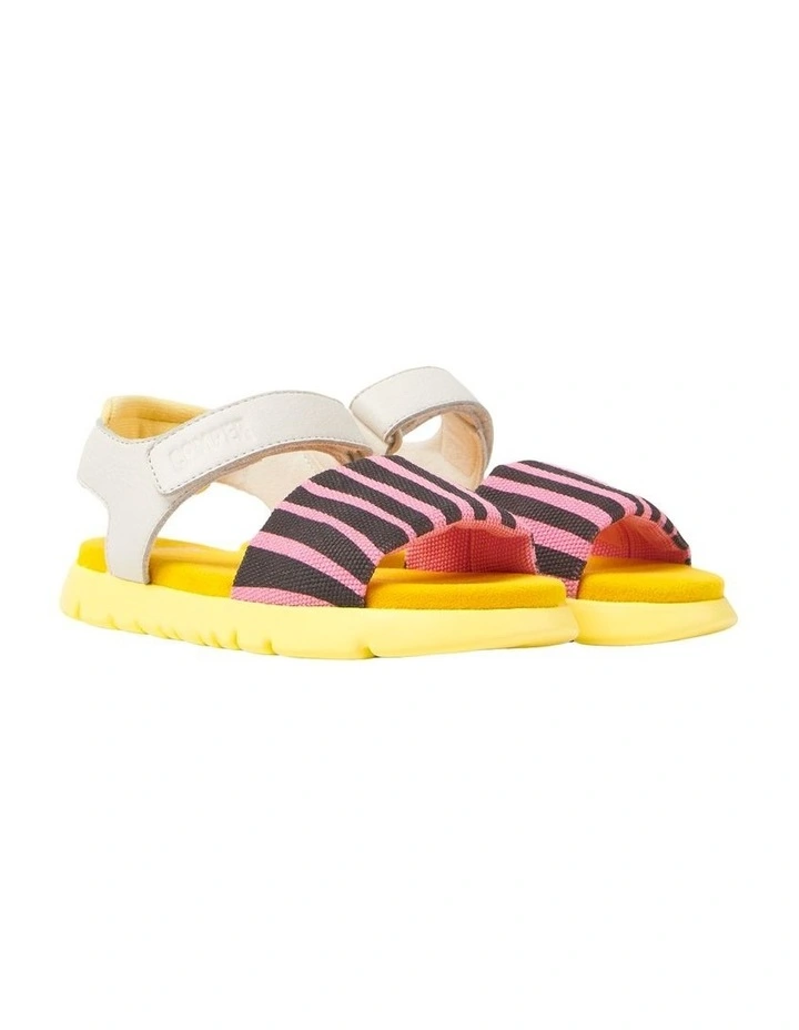 Oruga Animal Sandals in White