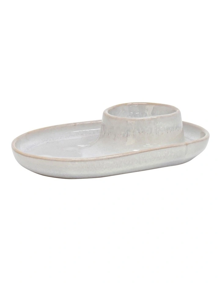 Relic Egg Cup 12x8cm in White Mist