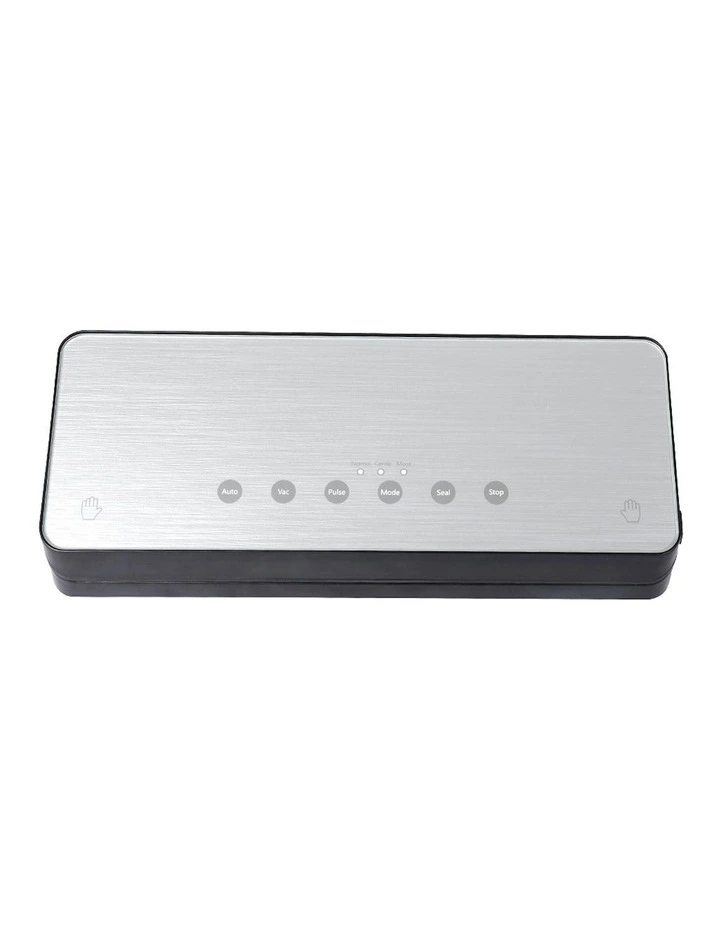 Food Sealer Machine & Seal Bags in Silver