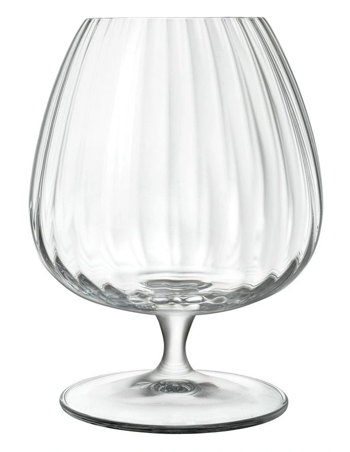 Optica Cognac 300ml 4 Pack in Clear