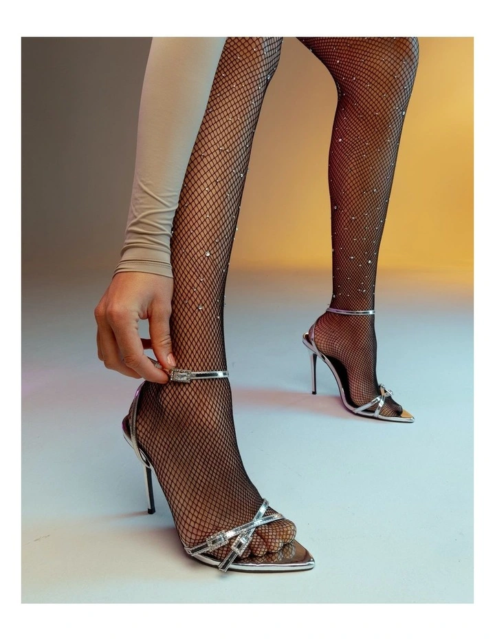 Zarlo Heels in Silver
