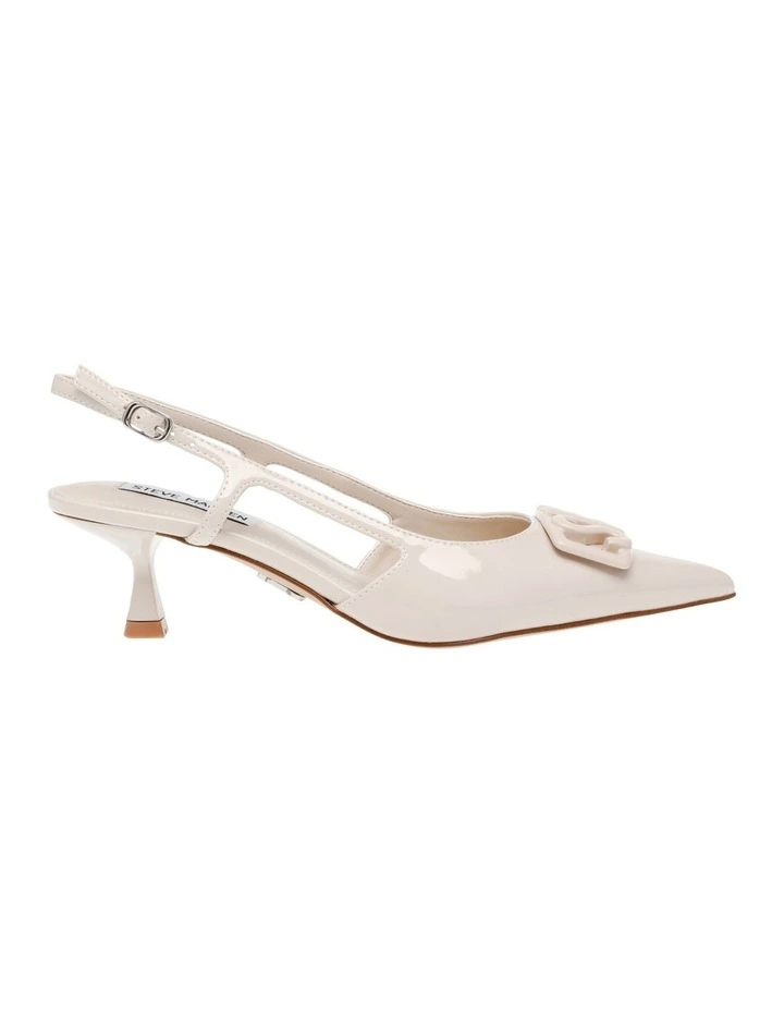 Leela Slingback Pumps in Bone