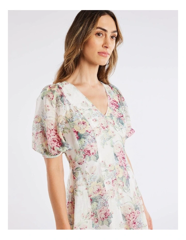 O'Hara Mini Dress in Ivory