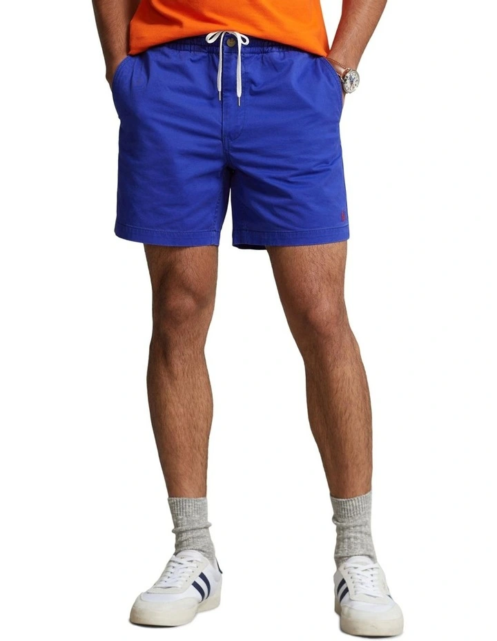 Prepster 6-Inch Stretch Chino Short in Blue