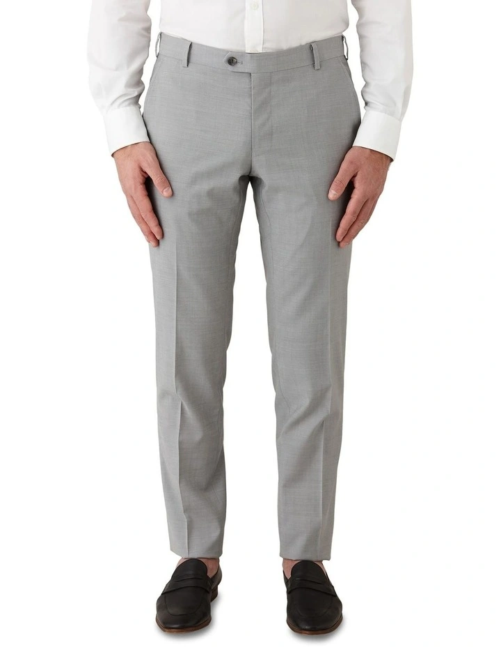 Fabio Tailored Fit Trouser in Grey