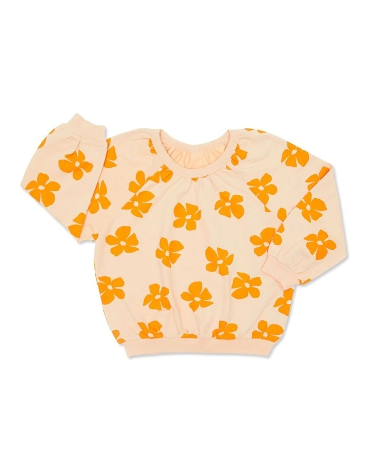 Gathered Pullover (Sizes 3-7) in Multi