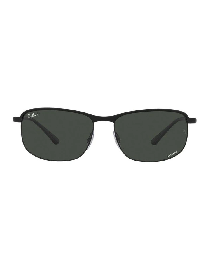 RB3671 Chromance Black Polarised Sunglasses