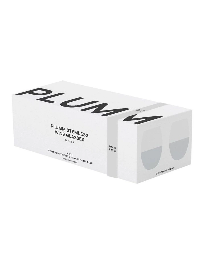 Stemless Wine Glass Buy 6 Get 8 Value Pack