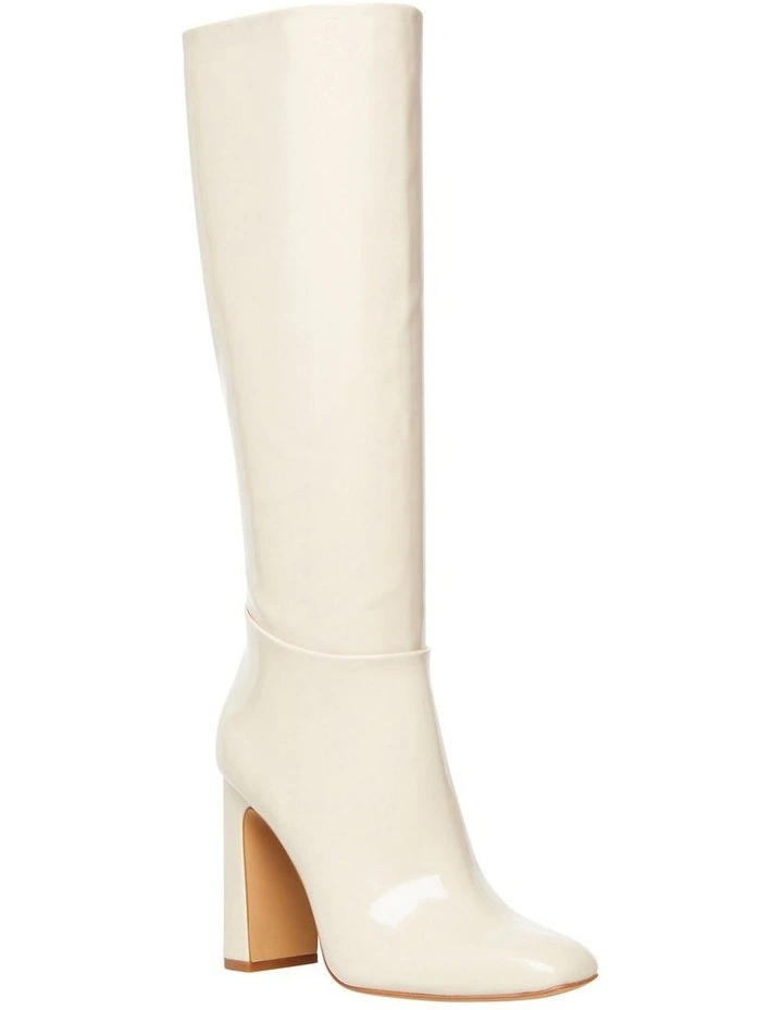 Ambrose Knee High Boots in Bone