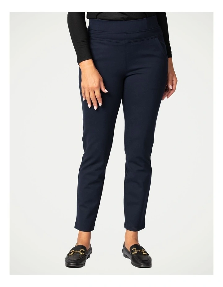 Super Ponti Pull-On Pocket Pant in Navy