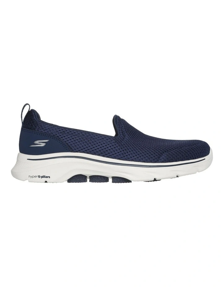 Go Walk 7 Razi Shoes in Navy/Lavender