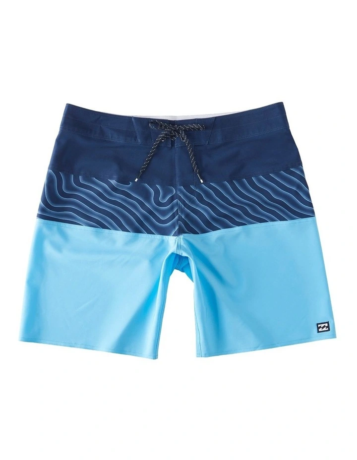 Tribong Pro Boardshorts in Coastal Blue