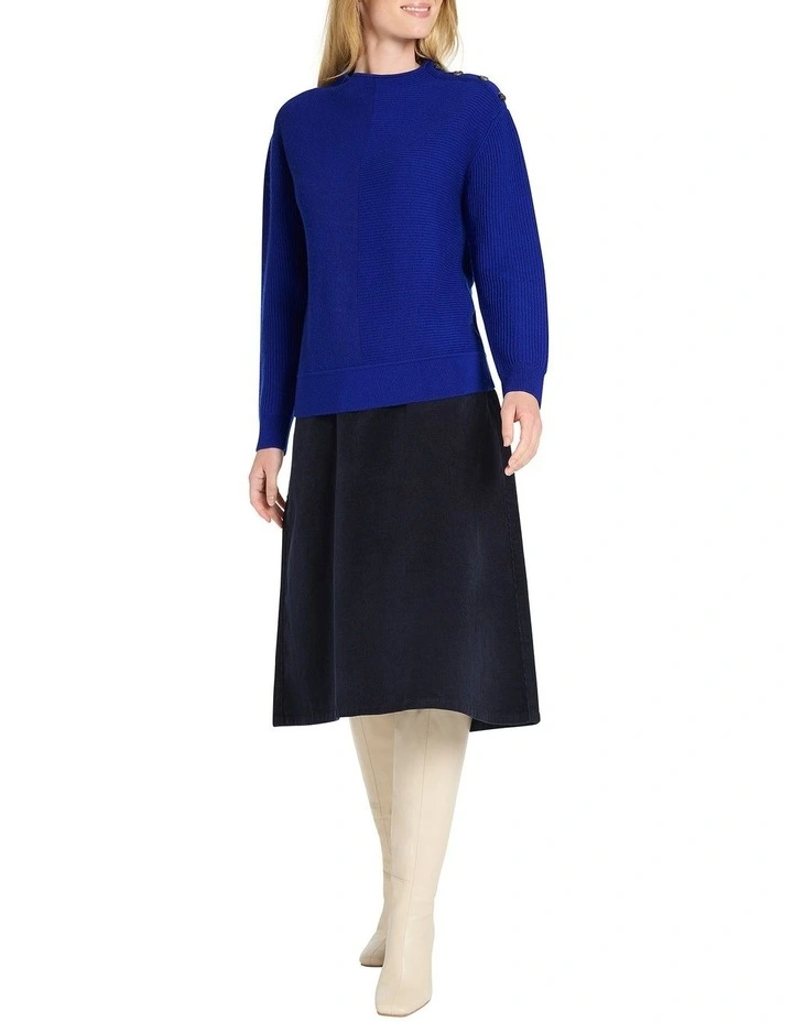 Odessa Merino Knit in Blue