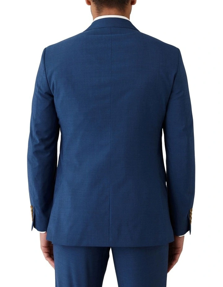 Stefano Tailored Fit Jacket in Blue