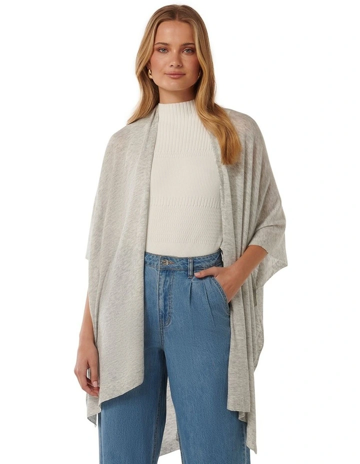 Mandy Knit Cardigan in Grey