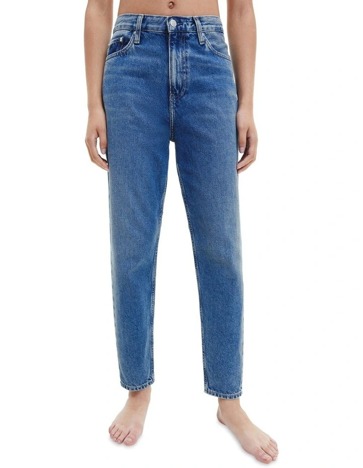 Mom Jean in Blue