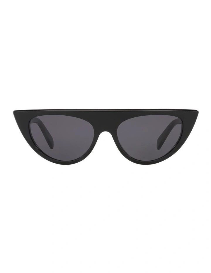 CL40228I Sunglasses in Black Shiny