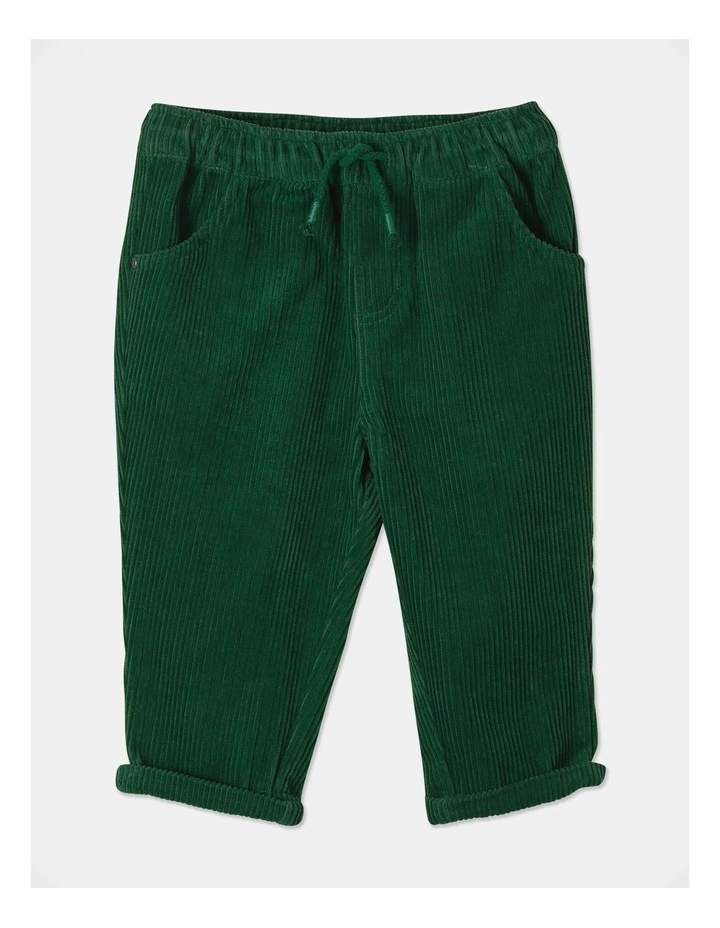 Cord Pant in Green