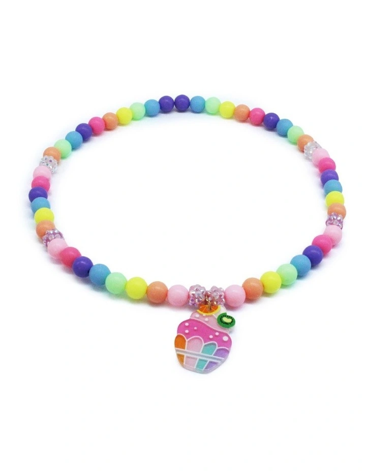 Rainbow Ice Cream Bead Necklace in Multi