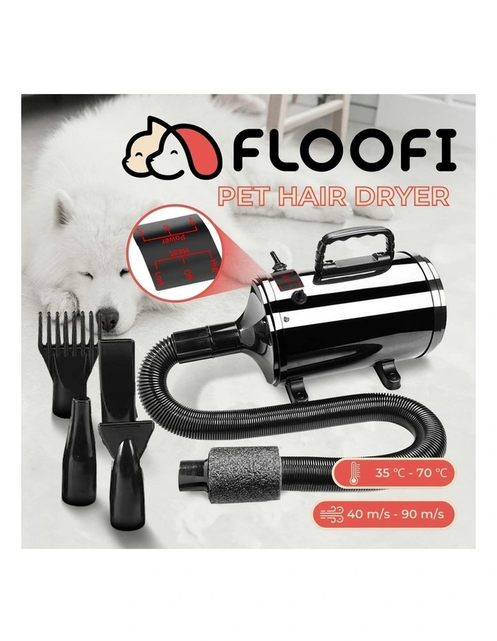 Pet Hair Dryer Basic in Black