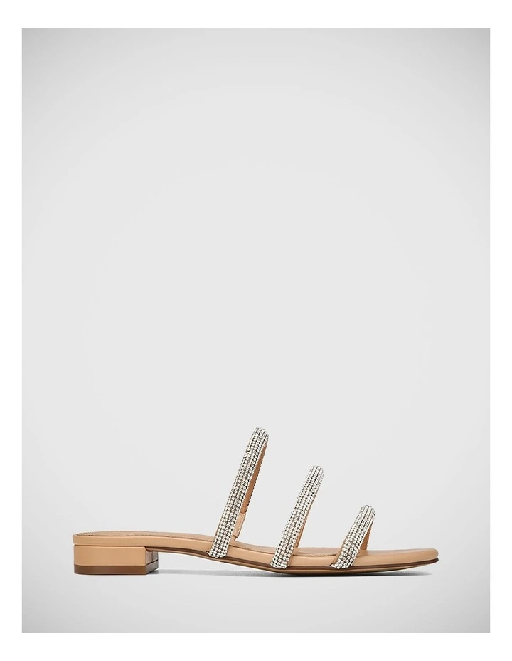 Britte Leather Sandal in Sand