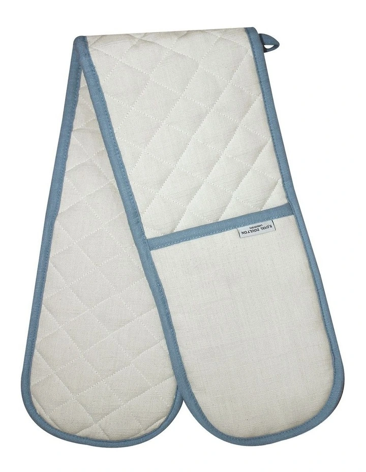Napery Urban Double Oven Glove in Stone