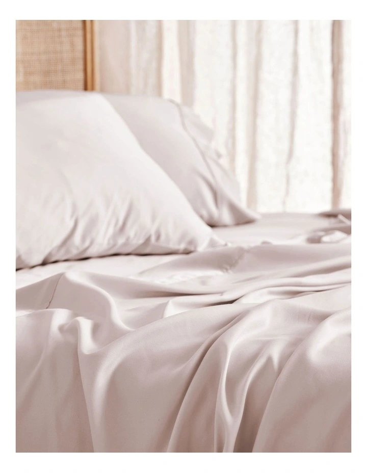 Nara Bamboo Cotton 400TC Sheet Set in Wisteria