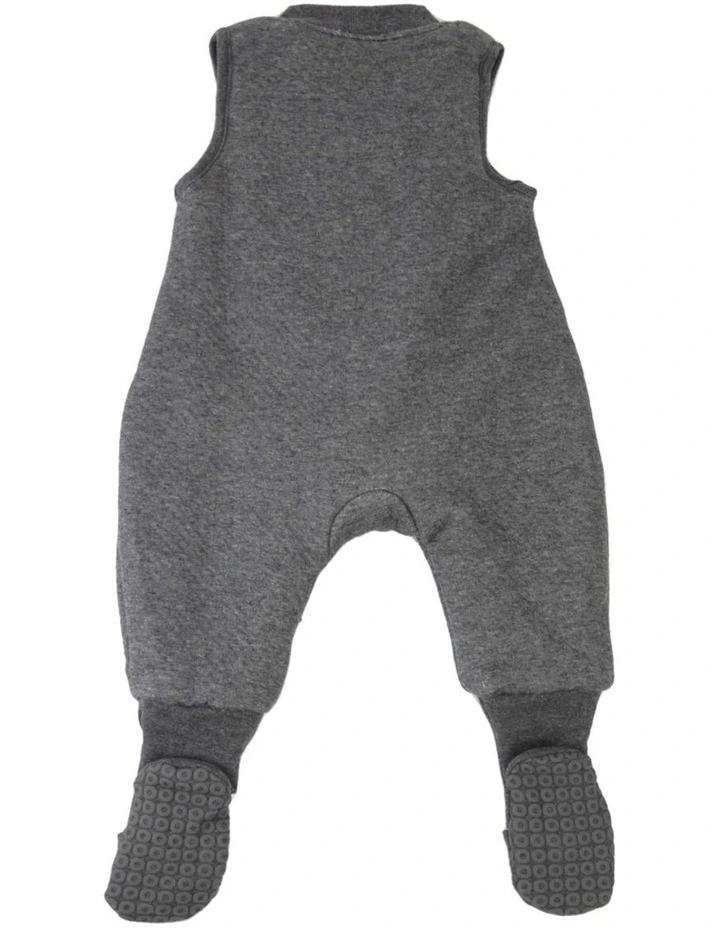 Cotton Warmies Sleeveless with Legs 2.5 TOG (12-24 Months) in Charcoal