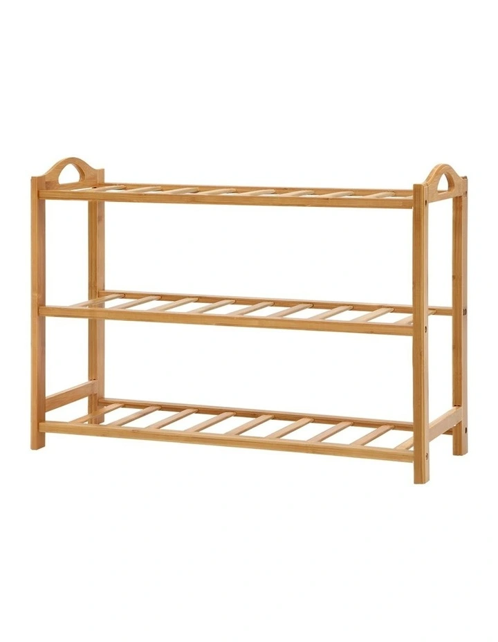 3 Tiers Bamboo Shoe Rack