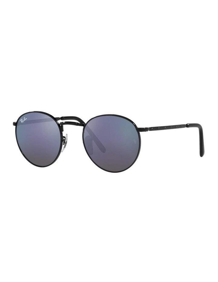 New Round Black Sunglasses