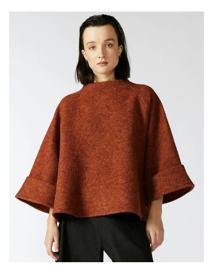 Sienna Jumper in Red/Orange