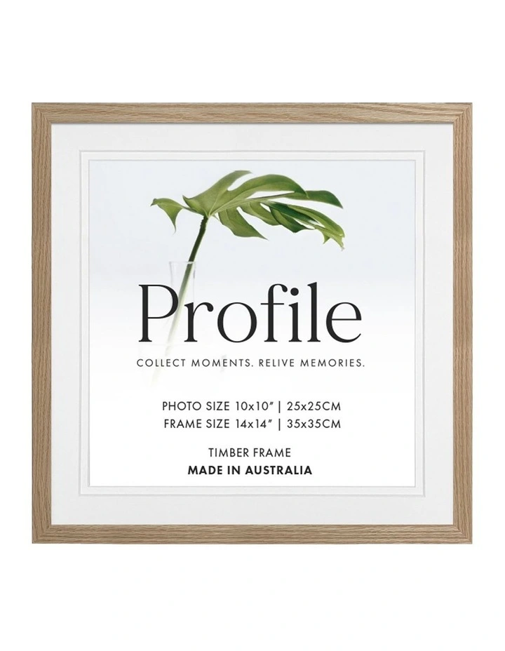 Decorator Photo Frame 35x35/25x25cm in Natural