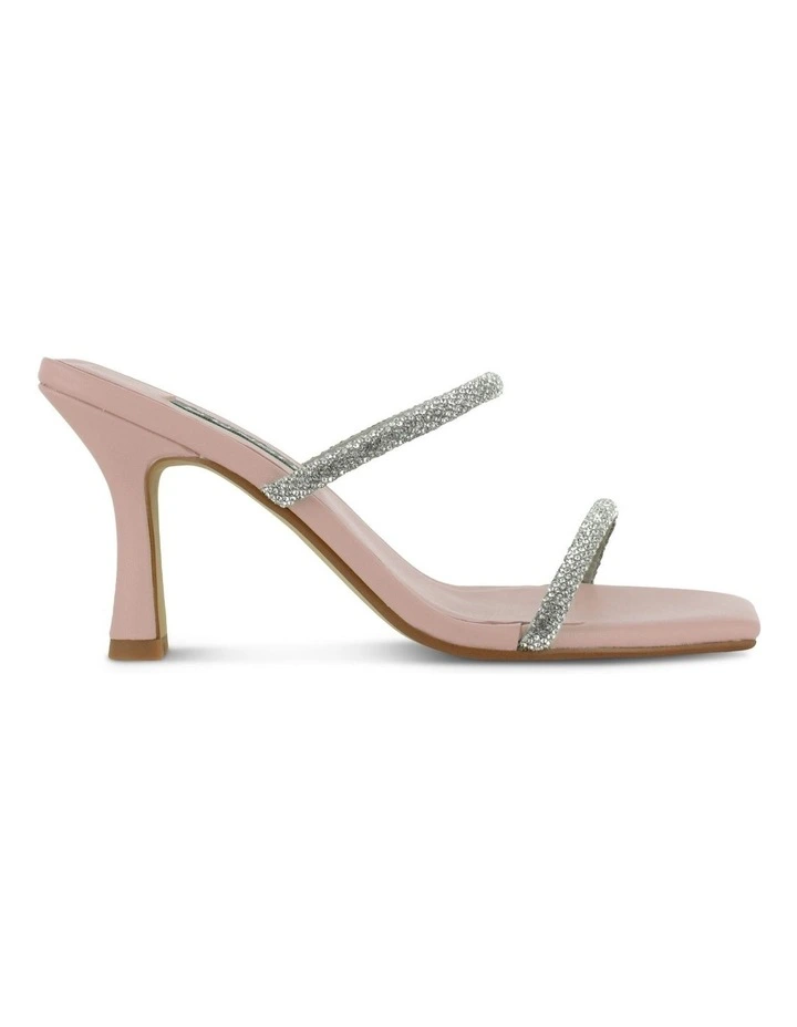 Umber II Heeled Sandals in Pink