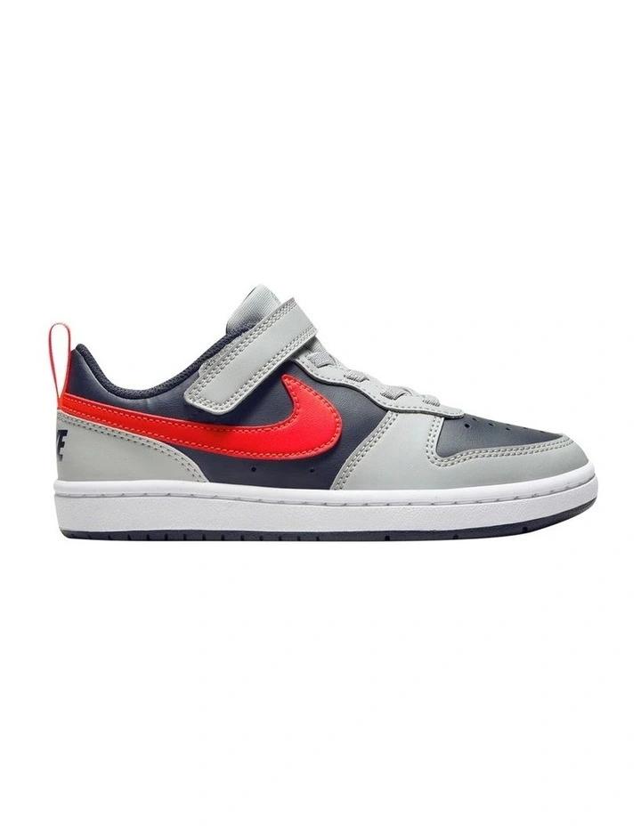 Court Borough Low Recraft Pre-School Sneakers in Grey