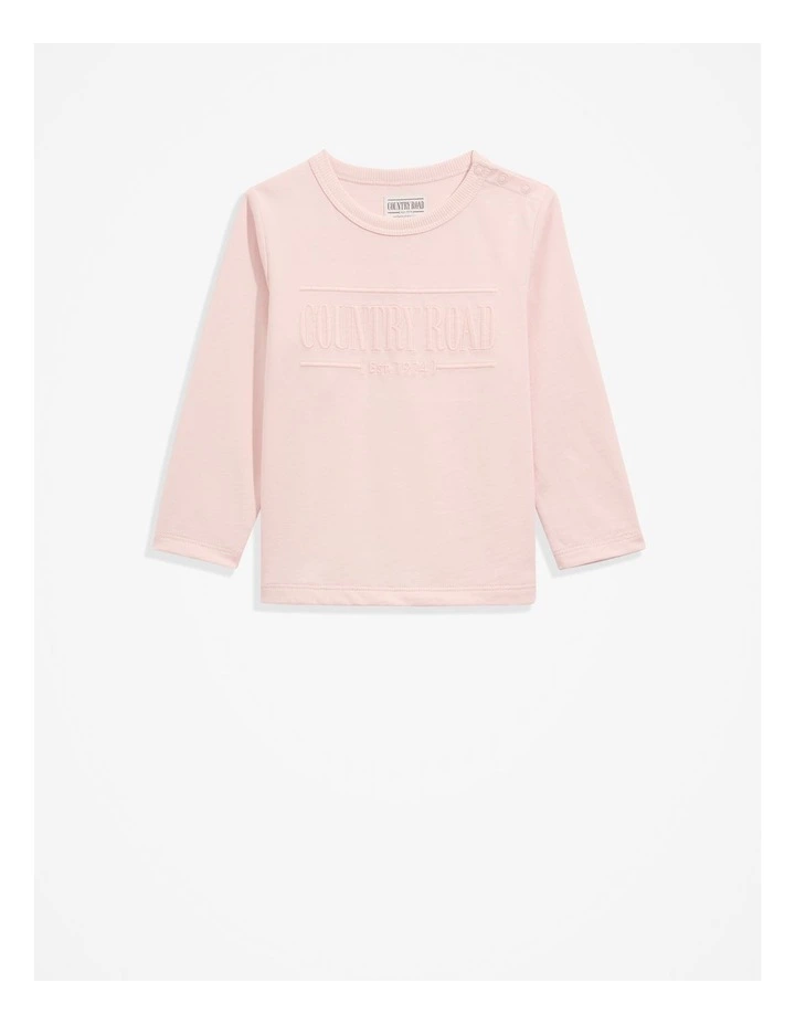 Heritage T-shirt in Mineral Pink