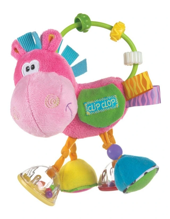 Clopette Activity Rattle in Multi
